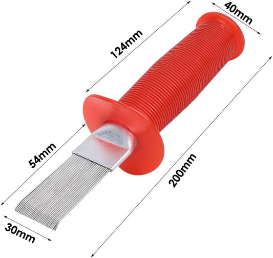 Peigne à Ailettes De Climatiseur En Acier Inoxydable, Peigne à Ailettes De Condenseur De Climatiseur Nettoyant Pour Ailettes De Climatiseur Outils Manuels De Nettoyage Réparation