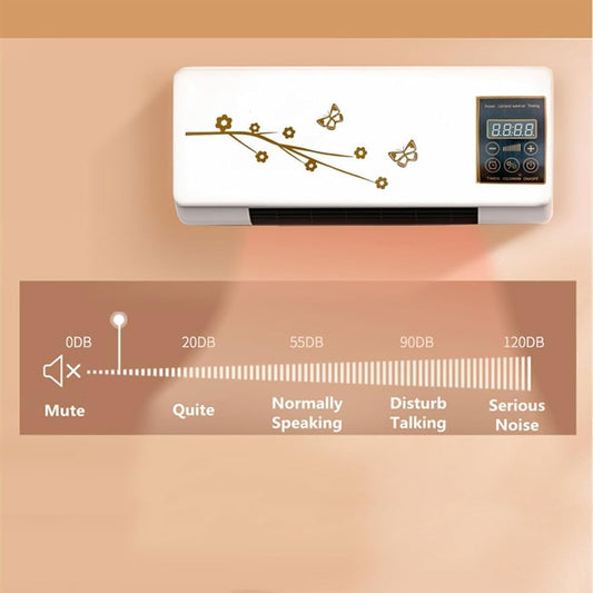 Split Max 2-en-1 Climatisation Avec Télécommande, Portable Pour Montage Mural, Chauffage Unité De Refroidissement Pour Chambre De Bureau, Économie D'énergie