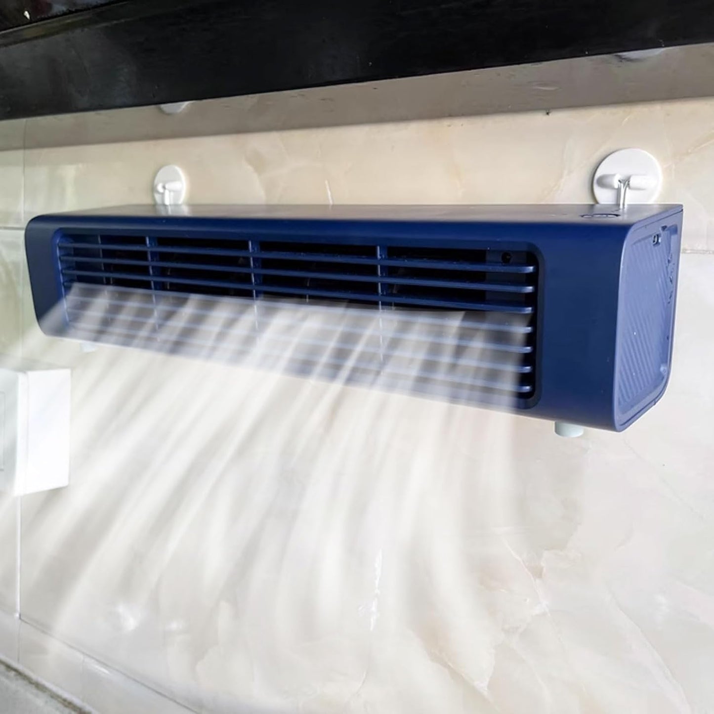 Ventilateur Portable Sans Lame Avec Télécommande, Circulateur D'air à 3 Vitesses Pour Le Bureau, Support Mural Ou Support, Refroidissement Silencieux Pour Le Dortoir De Bureau De Chambre, Pas De Fenêt