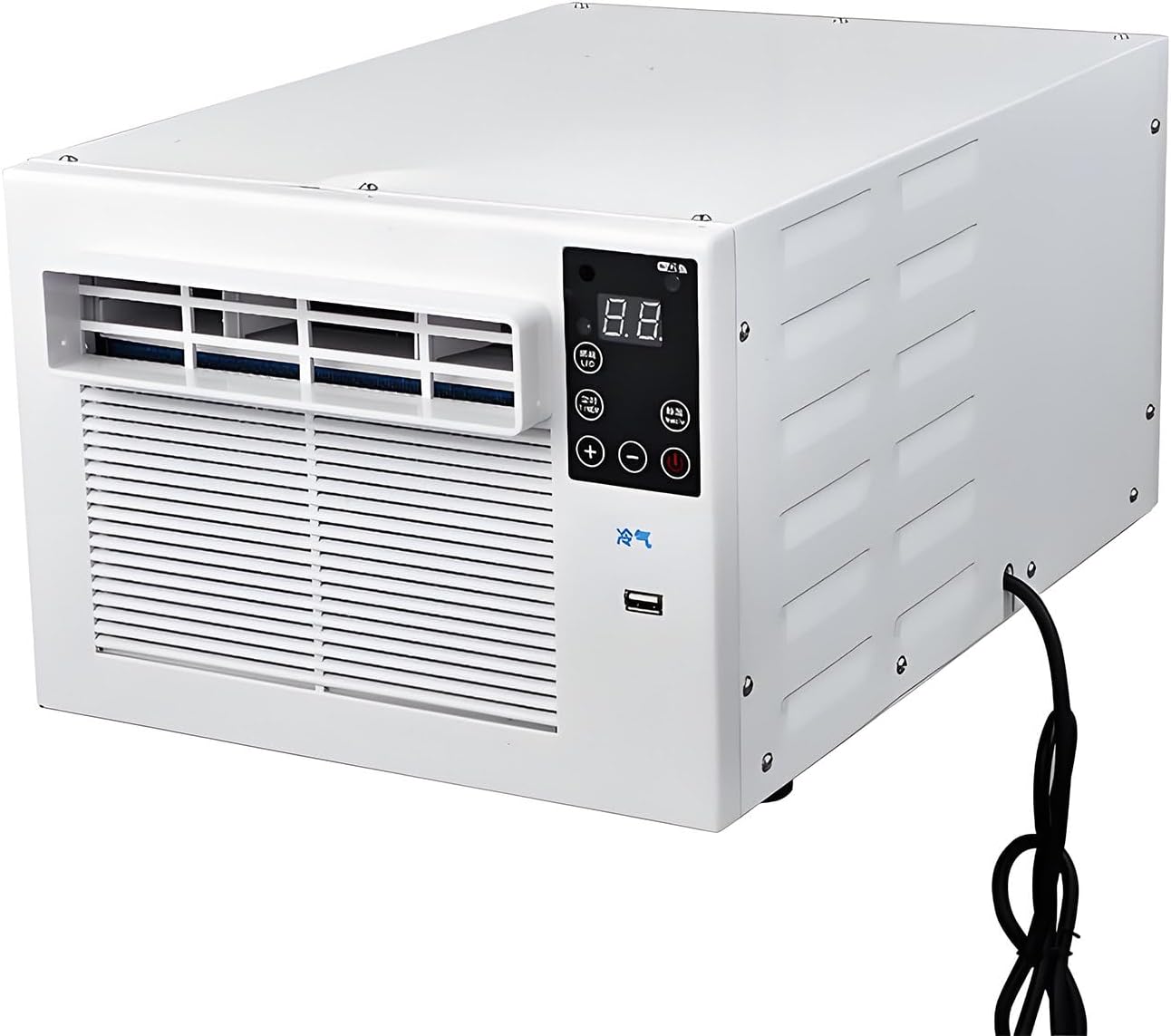 1880 BTU Portable AC Pour Tente, Déshumidificateur De Refroidissement Rapide Avec Télécommande D'application, Minuterie 1-12Hrs, Refroidisseur Mobile Compact Pour L'utilisation Extérieure De La Chambr