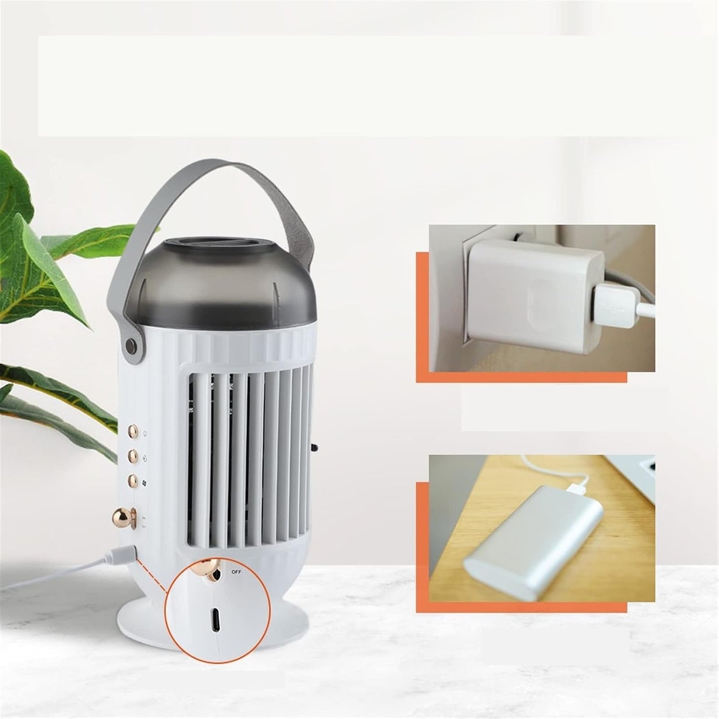 DieffematicKTY Climatiseur Mobile Mini Air Conditioner Air Cooler Fan For Room Office Mobile Portable Air Conditioner