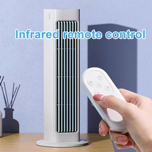 Ventilateur Portable Sans Lame Avec Télécommande, Circulateur D'air à 3 Vitesses Pour Le Bureau, Support Mural Ou Support, Refroidissement Silencieux Pour Le Dortoir De Bureau De Chambre, Pas De Fenêt