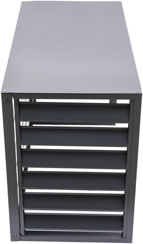  Couvercle De Condensateur CA En Aluminium Résistant Aux Intempéries – Protection Robuste Pour Climatiseurs Extérieurs Divisés