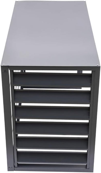  Couvercle De Condensateur CA En Aluminium Résistant Aux Intempéries – Protection Robuste Pour Climatiseurs Extérieurs Divisés