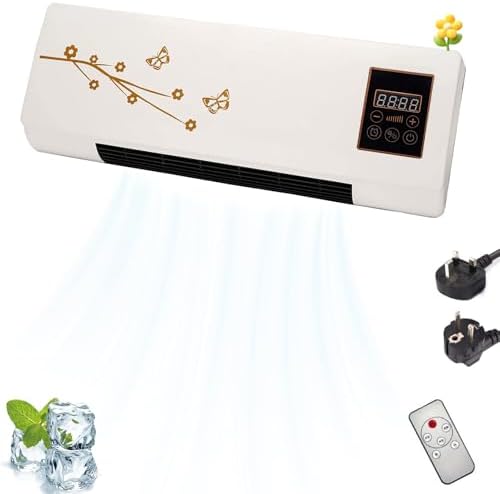  Climatisation Portable Mini-Mur Avec Fonction De Refroidissement Et De Chauffage Silencieux, Rapide, Aucune Installation Requise