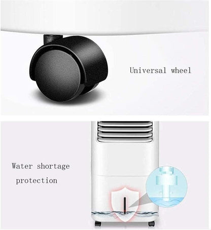 GENERIC Refroidisseur D'air Portable Avec Réservoir D'eau De 10 L, Climatiseur Sans Tuyau, Humidification En Une Touche, Filtration Double Couche, Facile à Utiliser Pour Un Usage Domestique