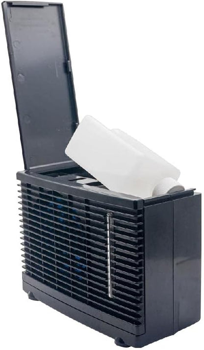  Baceyong Climatiseur De Voiture à 2 Vitesses - Ventilateur De Bureau Portable - 12 V - Climatiseur à Domicile - 2 Vitesses - Ventilateur De Bureau Portable - 12 V