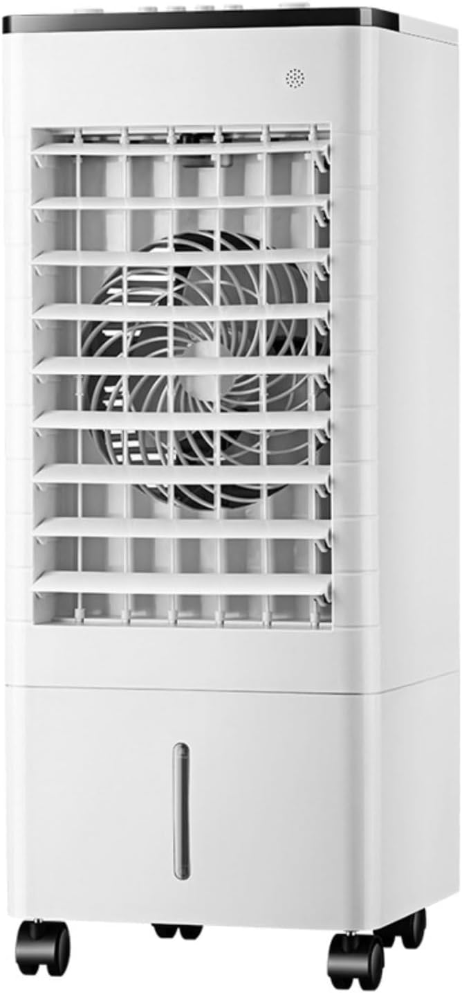  Climatiseur Mobile Silencieux Refroidisseur D'air 9L Climatiseurs Portables Économie D'énergie Ventilateur Humidificateur Avec 3 Vitesses Télécommande 1-15H Minuterie Pour Maison Bureau