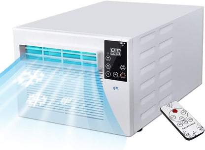 GENERIC Portable AC Unit 1900 BTU, Déshumidificateur Avec Roues Pour Chambre à Coucher.Utilisation Compacte De Faible Consommation D'énergie De Refroidisseur Personnel Efficace Utilisation De Faible Puissance