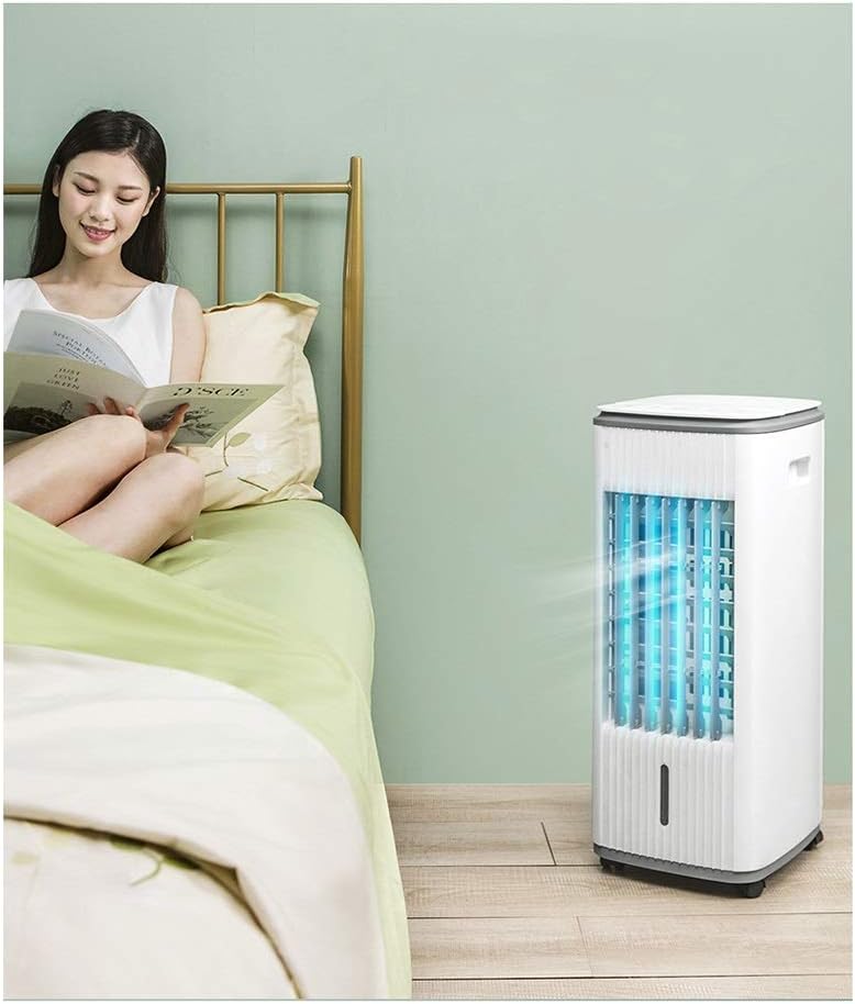  Refroidisseur D'air Pour Bureau à Domicile Refroidisseur D'air Portable 7L, Climatiseur Portable 10 000, 3 Vitesses De Ventilateur, 3 Vitesses De Ventilateur, Minuterie De 24 Heures, Télécommande