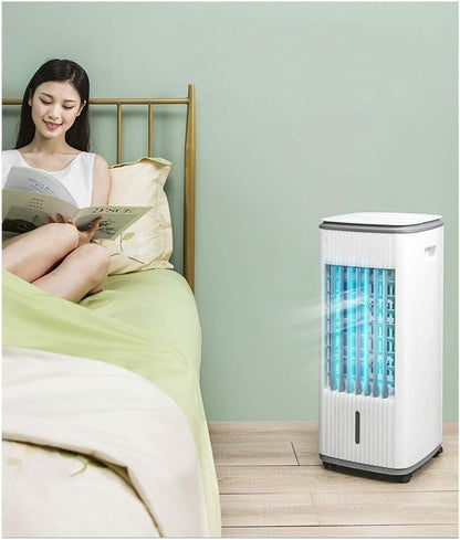  Refroidisseur D'air Pour Bureau à Domicile Refroidisseur D'air Portable 7L, Climatiseur Portable 10 000, 3 Vitesses De Ventilateur, 3 Vitesses De Ventilateur, Minuterie De 24 Heures, Télécommande