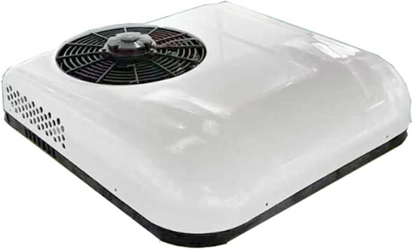  Climatiseur 12V/24V DC, 12V RV Rooftop DC Unit, Pour Camion, Bateau, Automobile, Camping-Car, Remorque De Voyage, Blanc-12V