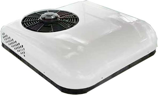  Climatiseur 12V/24V DC, 12V RV Rooftop DC Unit, Pour Camion, Bateau, Automobile, Camping-Car, Remorque De Voyage, Blanc-12V