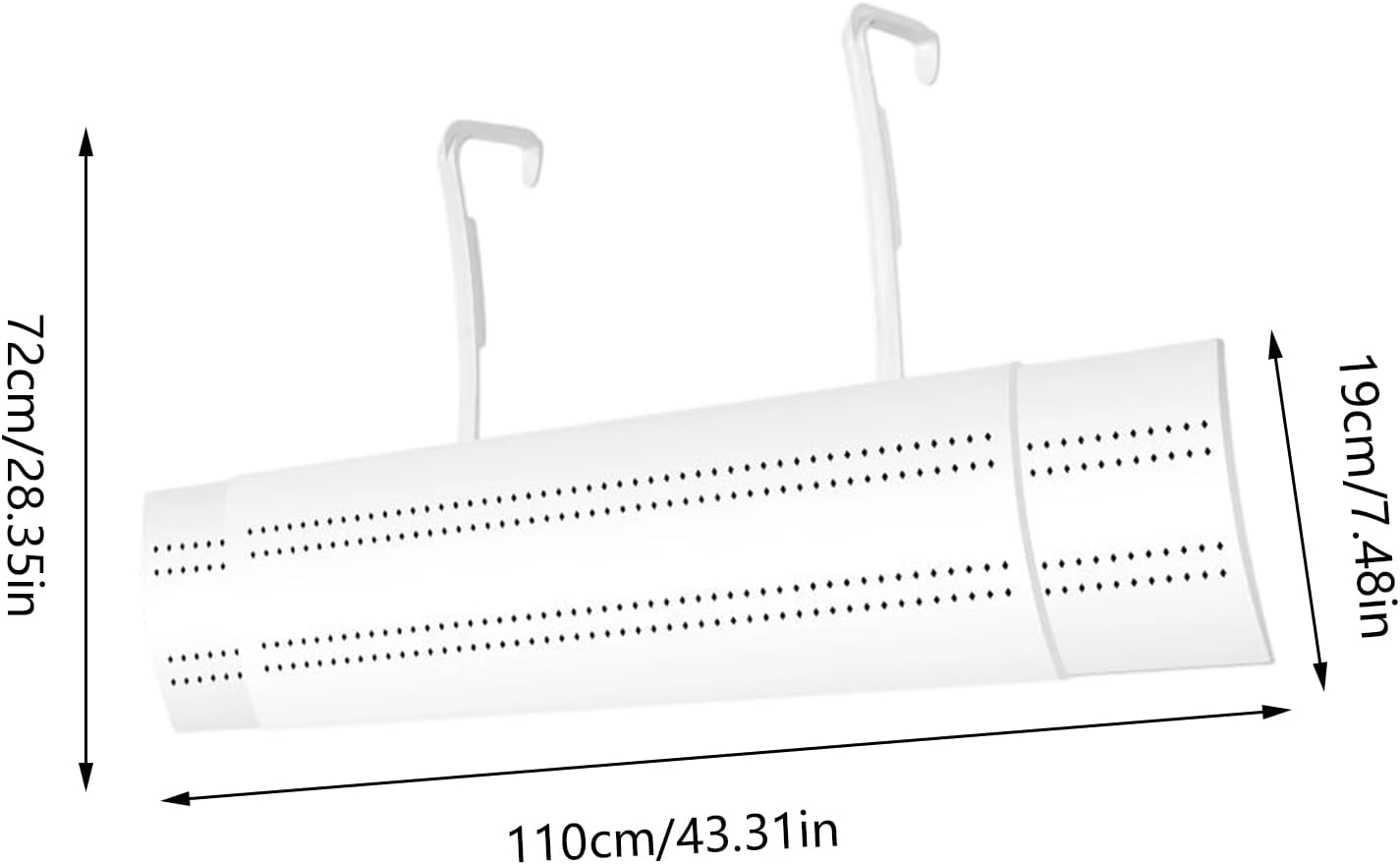  Déflecteur De Climatisation,Déflecteur D'Air Réglable Multi-Position | Coupe-Vent Rétractable Murale Pour Chambre Maison Bureau Temps Chaud
