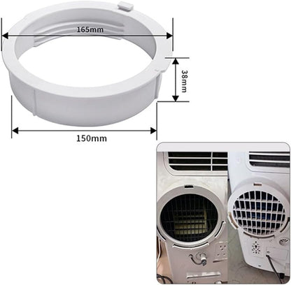  Connecteur De Tuyau D'échappement Pour Climatiseur - Connecteur Rond Mobile Pour Climatiseur Compatible Avec La Plupart Des Climatiseurs Portables (KY-35 15 Cm)