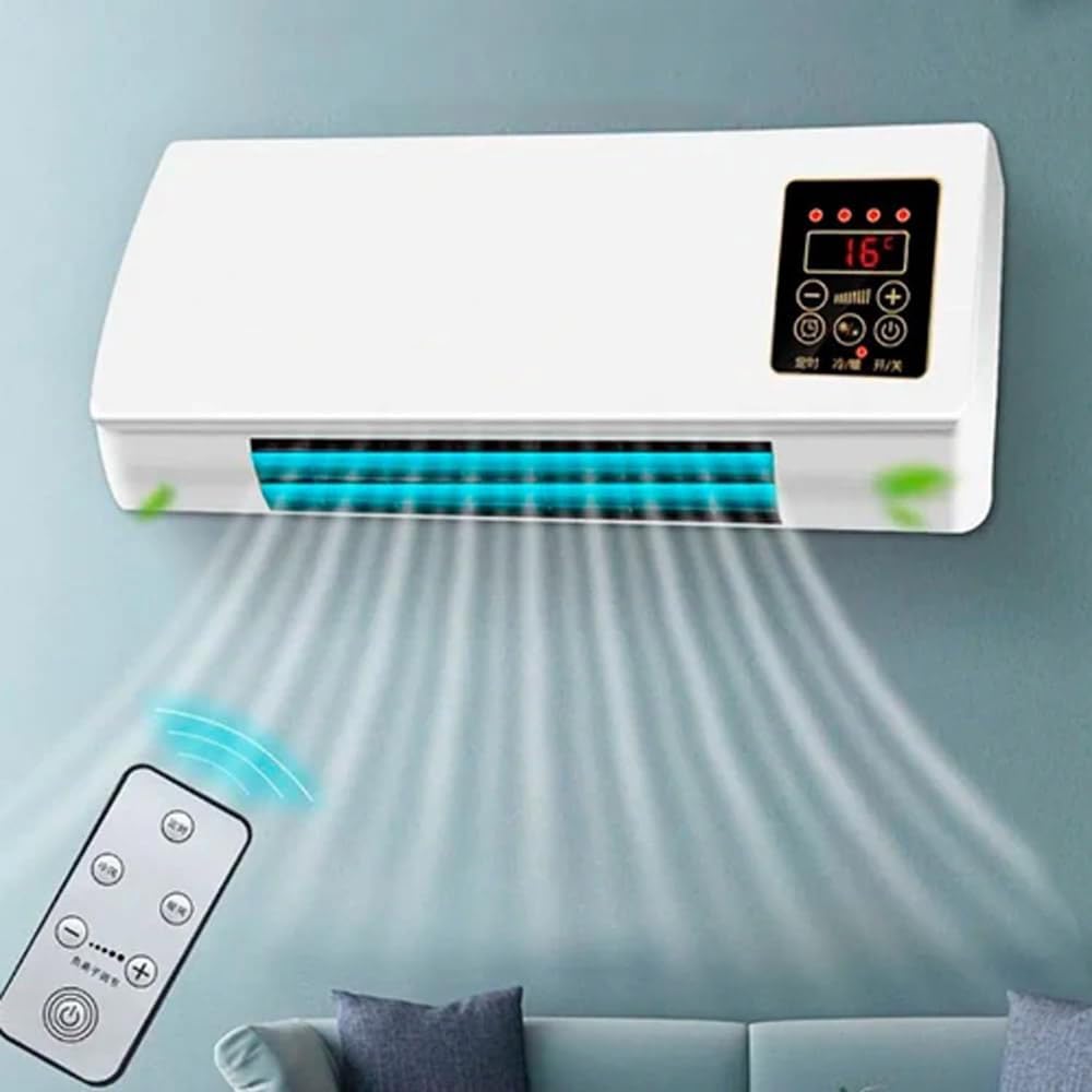  Split Max 2-en-1 Climatisation Avec Télécommande, Portable Pour Montage Mural, Chauffage Unité De Refroidissement Pour Chambre De Bureau, Économie D'énergie