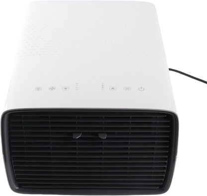  Hztyyier Climatiseur Portable, Chaleur Fraîche à Double Utilisation à Faible Bruit De Climatiseur Compact à Faible Bruit Avec Télécommande, Pour La Salle D'étude (Plug UE 220V)