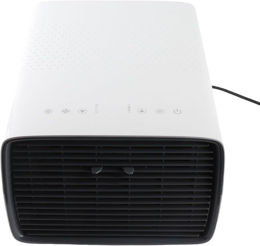  Hztyyier Climatiseur Portable, Chaleur Fraîche à Double Utilisation à Faible Bruit De Climatiseur Compact à Faible Bruit Avec Télécommande, Pour La Salle D'étude (Plug UE 220V)