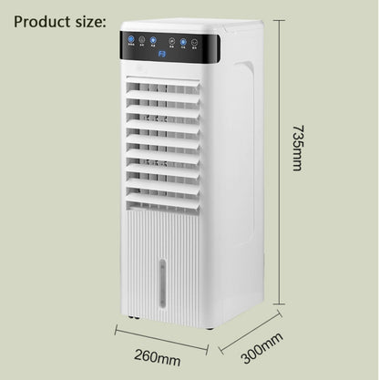 GENERIC Ventilateur De Support Refroidi à L'eau Avec Réservoir 4L, Oscillation Silencieuse Et Refroidisseur à évaporation Timer. Pour La Maison Et Le Bureau. Refroidissement Silencieux Par Double Contrôle Et