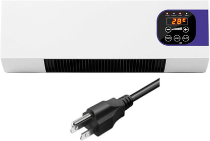  Générique Mini Climatiseur Mural Avec Télécommande - Unité De Refroidissement Portable Pour Chambre à Coucher, Salon Et Bureau - Design Compact