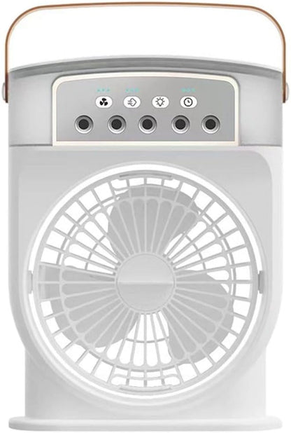  Climatiseur Portable, Ventilateur De Bureau Portable Avec 3 Vitesses De Fonctionnement Pour Bureau, Chambre, Dortoir