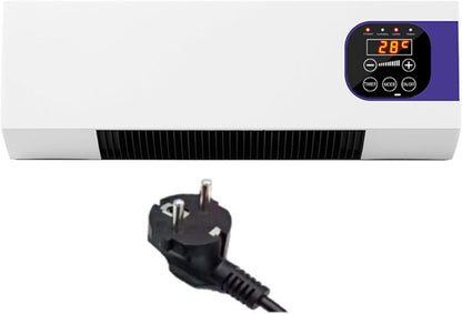  Générique Mini Climatiseur Mural Avec Télécommande - Unité De Refroidissement Portable Pour Chambre à Coucher, Salon Et Bureau - Design Compact