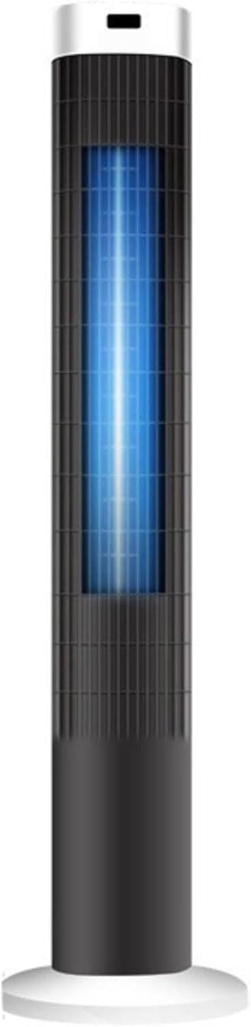 GENERIC Refroidisseur D'air Sans Lame De Ventilateur De Tour Avec Télécommande, 80 Oscillation, 7H Minuterie, Unité De Refroidissement Par évaporation Portable Silencieuse Pour Bureau De Chambre à Coucher, éc