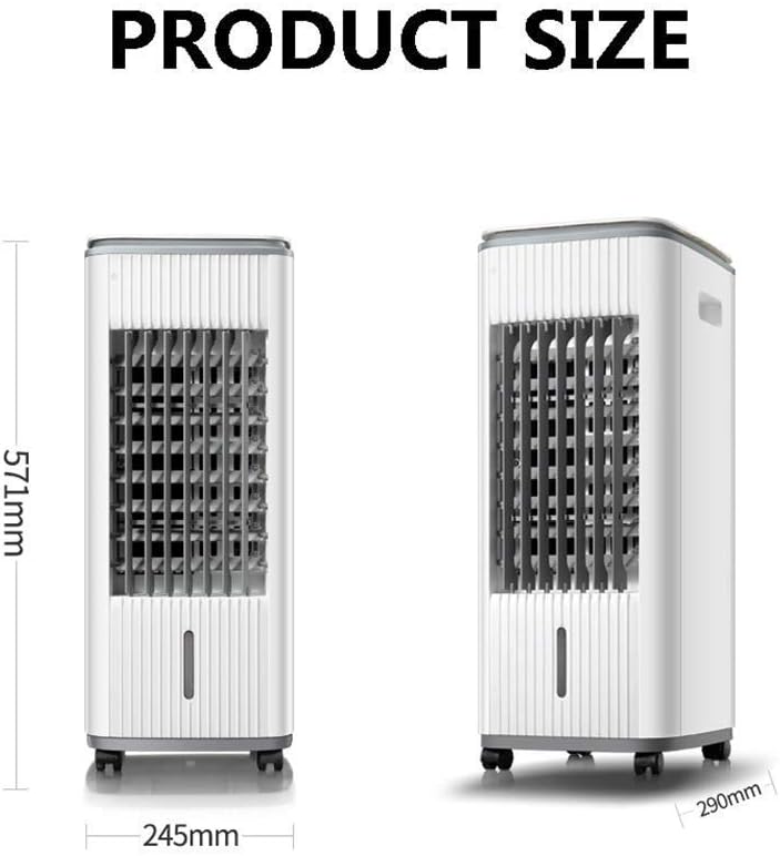  Refroidisseur D'air Pour Bureau à Domicile Refroidisseur D'air Portable 7L, Climatiseur Portable 10 000, 3 Vitesses De Ventilateur, 3 Vitesses De Ventilateur, Minuterie De 24 Heures, Télécommande