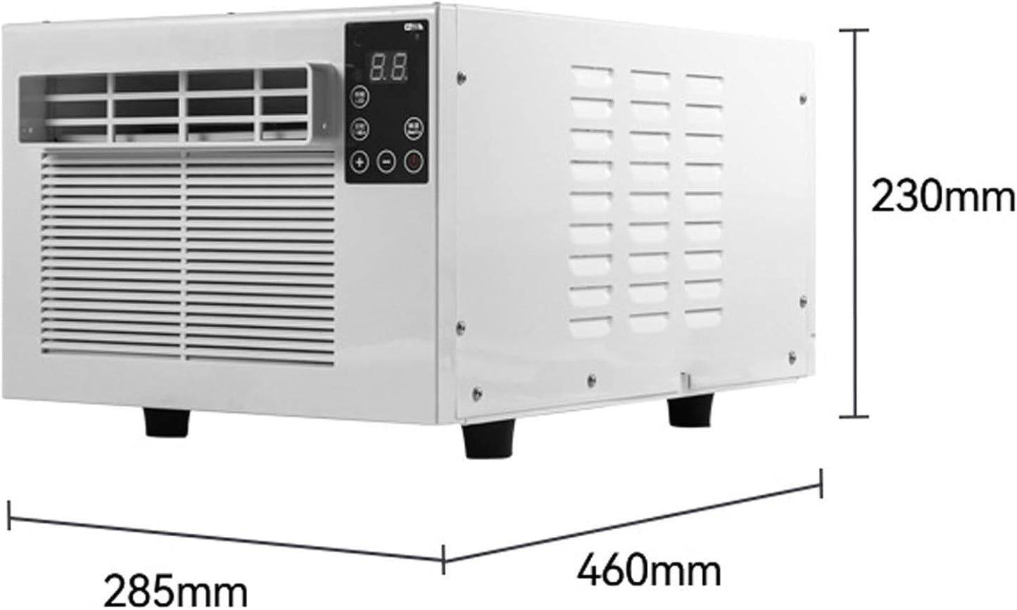 Climatiseur Portable Avec Télécommande USB, Mini Ventilateur De Refroidissement Silencieux Pour La Chambre à Coucher, Salon, Tente, Voiture, RV