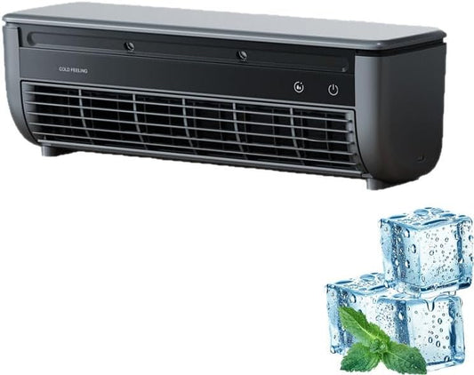 GENERIC Refroidisseur D'air Mural Compact, Unité De Refroidissement Portable De 20W Avec Breuvage Pour Bureau De Chambre.Énergie Efficace, Fonctionnement Silencieux, Conception D'économie D'espace Avec Mainte