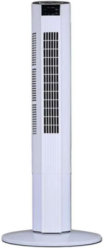GENERIC Ventilateur De Tour Puissant Avec Télécommande, Refroidisseur D'air à Moteur à 3 Vitesses DC, Ventilateur De Refroidissement Portable Oscillant à 60 °, Minuterie 12H Pour La Salle De Bureau à Chambre