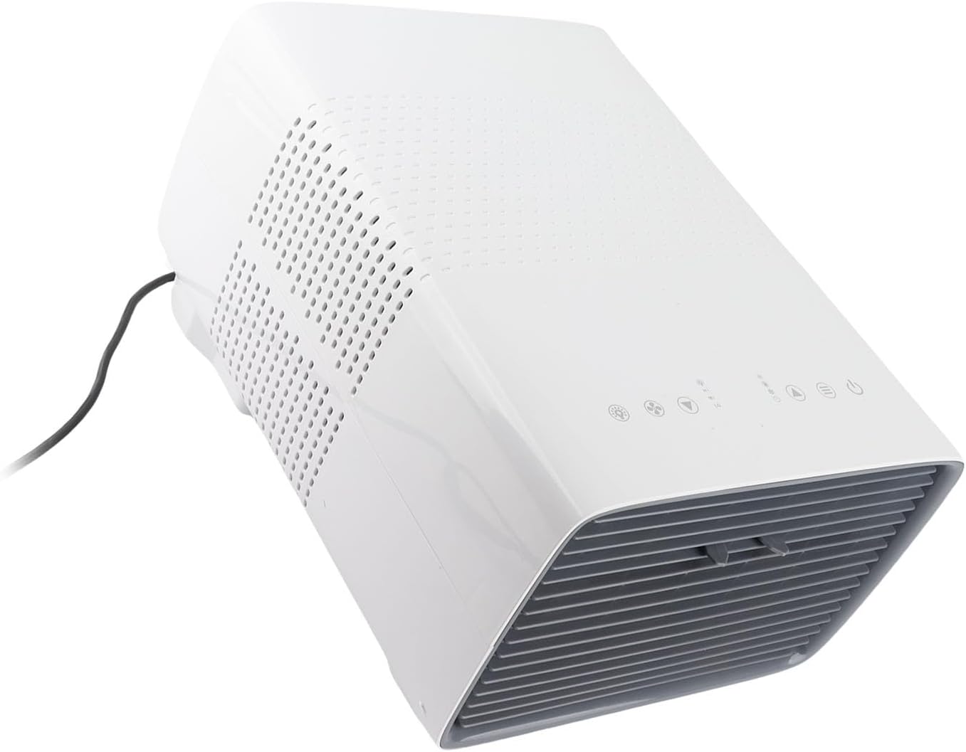  Hztyyier Climatiseur Portable, Chaleur Fraîche à Double Utilisation à Faible Bruit De Climatiseur Compact à Faible Bruit Avec Télécommande, Pour La Salle D'étude (Plug UE 220V)