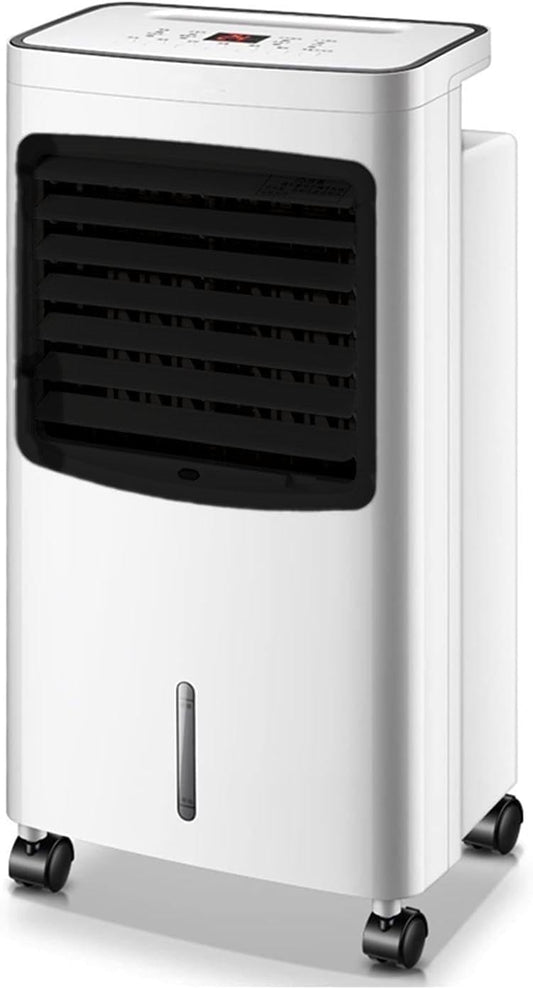GENERIC Refroidisseur D'air Portable Avec Ventilateur D'évaporation à Distance, éconnergétique Pour Le Bureau à Domicile, Fonctionnement Calme 58dB, Vitesse Et Oscillation Réglables, Conception Légère Compact