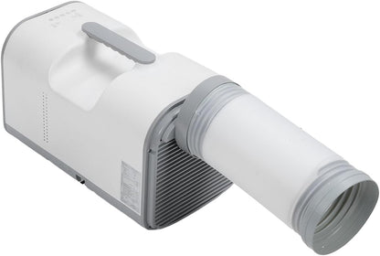  SIXRUN Climatiseur Portable, 4095BTU 420W Refroidissement Déshumidification AC Compact Avec Télécommande Pour Tente De Camping Caravane Remorque (Prise UE 220V)