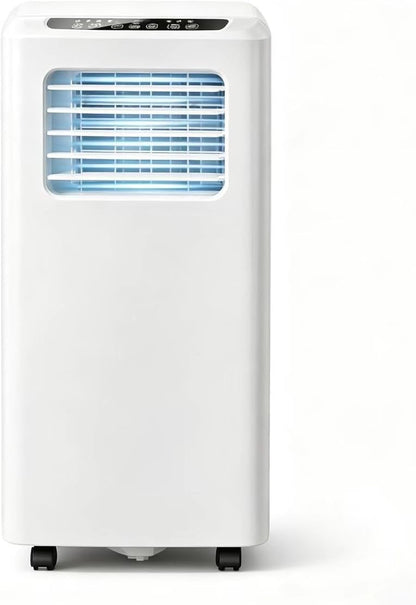  Portable AC Unit 10000 BTU, Refroidit Les Chambres à 500 Pieds Carrés.Déshumidificateur Et Ventilateur économe En énergie Avec Télécommande.Murmire En Mode De Sommeil Silencieux Pour La Chambre à Couc