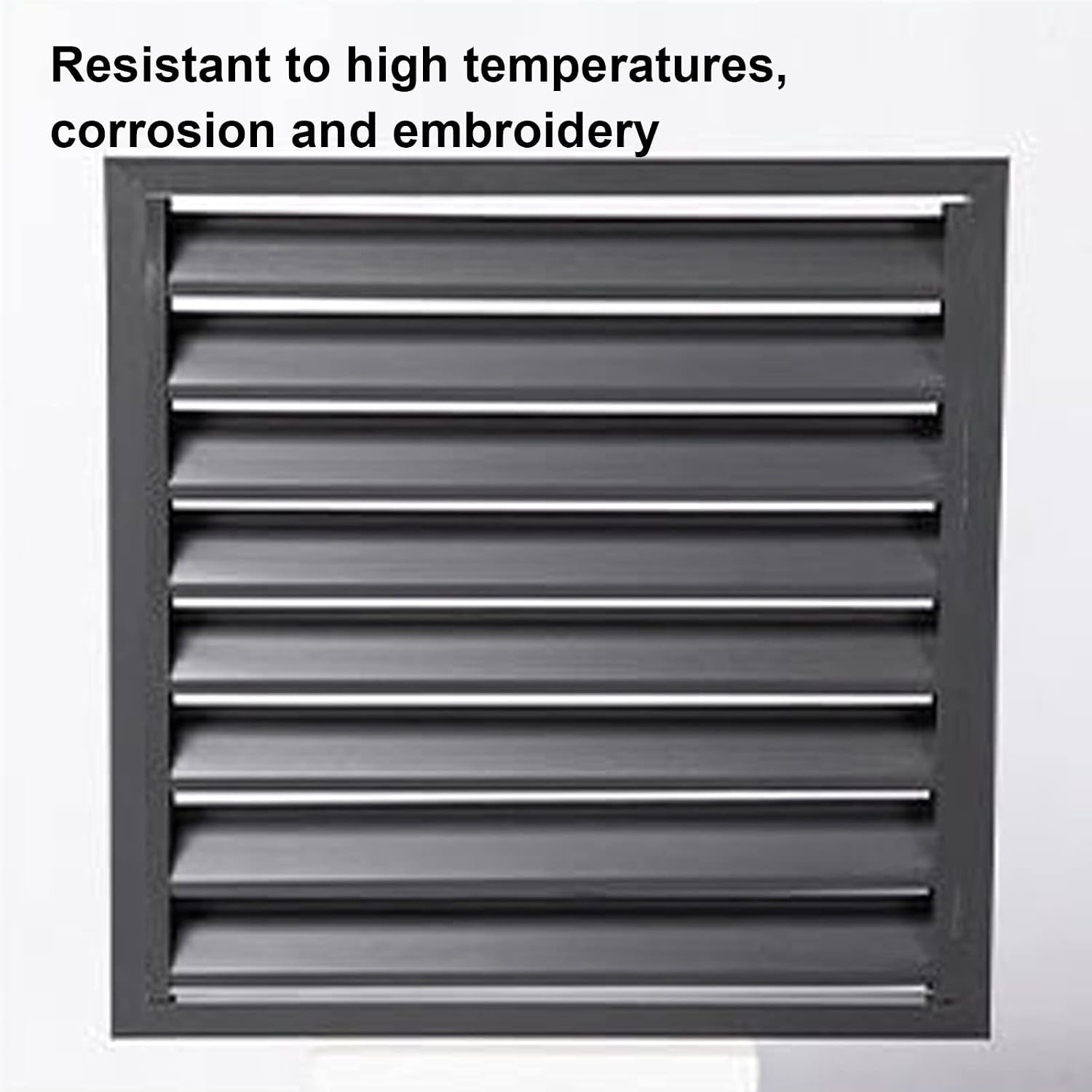 GENERIC Housse De Climatiseur En Alliage D'aluminium, Protection Contre La Pluie Pour Unités De Fenêtre, Utilisation Intérieure/extérieure, Clôture D'intimité Pour Climatiseurs, Protection Contre Les