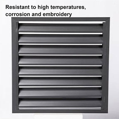 GENERIC Housse De Climatiseur En Alliage D'aluminium, Protection Contre La Pluie Pour Unités De Fenêtre, Utilisation Intérieure/extérieure, Clôture D'intimité Pour Climatiseurs, Protection Contre Les