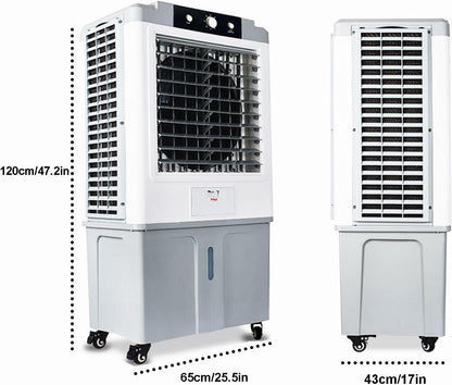  Home Essentials, Climatiseur Portable Avec Réservoir D'eau De 70 L | Aucune Fenêtre Nécessaire Pour Garage, Cour, Usage Commercial | Unité De Refroidi