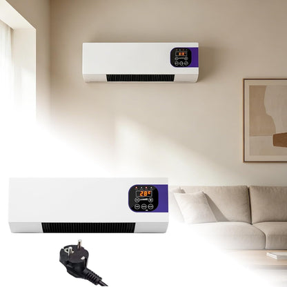  Générique Mini Climatiseur Mural Avec Télécommande - Unité De Refroidissement Portable Pour Chambre à Coucher, Salon Et Bureau - Design Compact