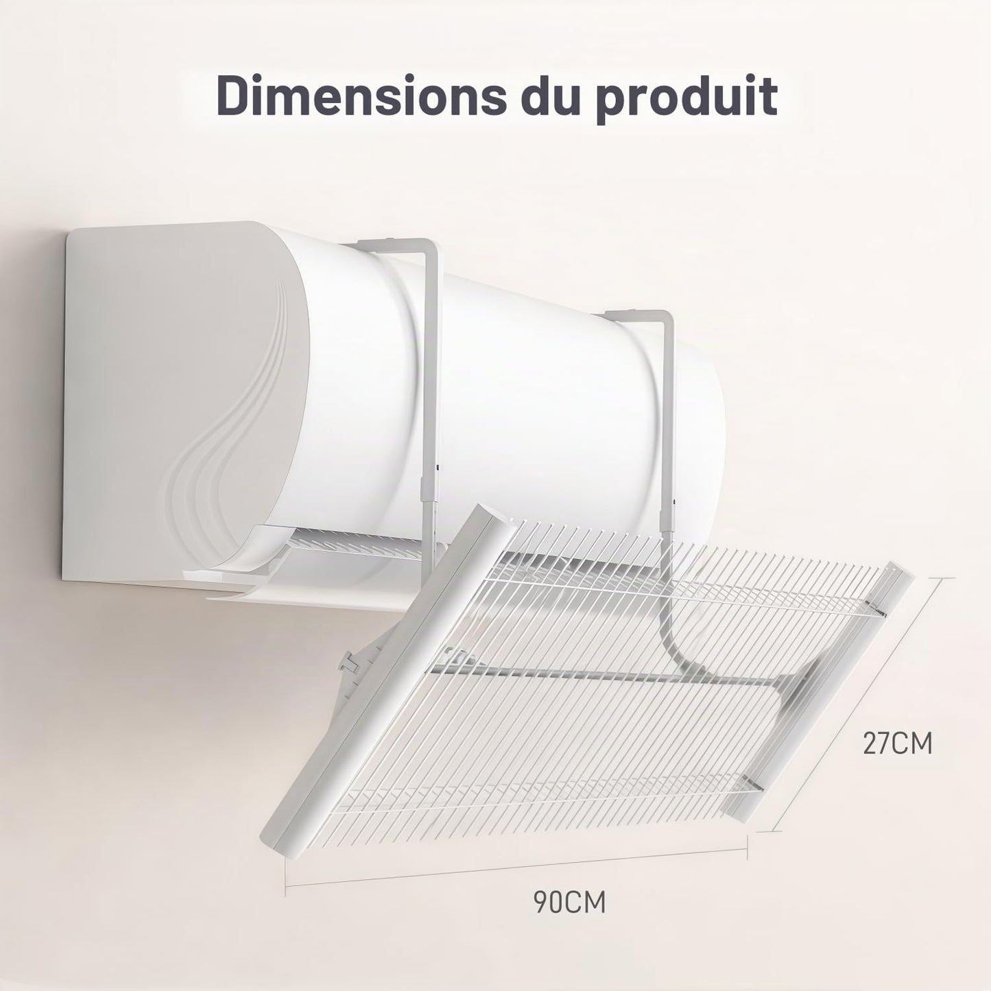  Déflecteur Climatiseur Universel,Déflecteur Réglable Pour Climatiseur Métal Pare Brise Air Conditionné Anti Direct Blowing Déflecteur Bouclier De Climatiseur Froid Pour La Maison