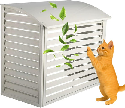 GENERIC Housse De Protection Imperméable Pour Climatiseur Extérieur, 100 X 50 X 85 Cm, Résistante Aux Intempéries Pour Climatisation Et équipement De Piscine, Résistante Aux Intempéries.