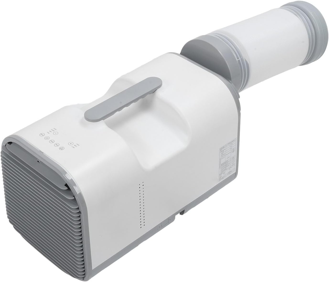  SIXRUN Climatiseur Portable, 4095BTU 420W Refroidissement Déshumidification AC Compact Avec Télécommande Pour Tente De Camping Caravane Remorque (Prise UE 220V)