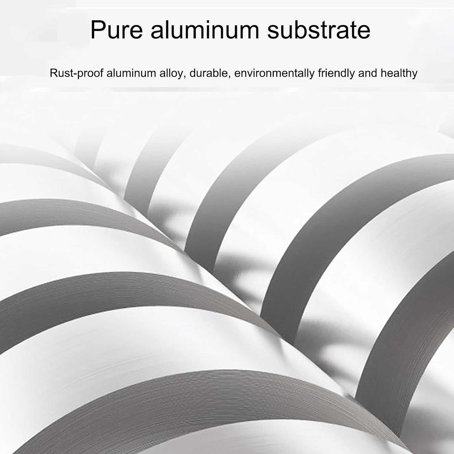 GENERIC Housse De Protection En Aluminium Pour Climatiseur Extérieur Et Pompe à Chaleur Pour Condensateur Et Radiateur - Résistante Aux Intempéries - Gris - Design Durable Et élégant
