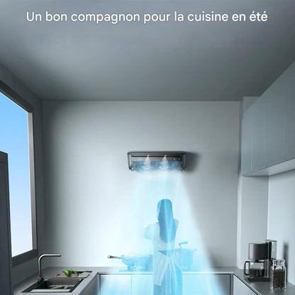  Ventilateur Rafraîchissant Ac Pour Pièce, Ventilateur D'Air Frais Pour Chambre, Ventilateur Multifonction 3 Vitesses Recharge Sans Fil Pour Intérieur Extérieur Maison Bureau Voyage