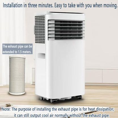  Climatiseur Portable Refroidit Jusqu'à 350 Sq.Ft., Unité De Climatisation Intelligente Avec Télécommande, Climatisation De Refroidissement Silencieux Avec Ventilateur Frais, Minuterie 24H, Kits De Fen