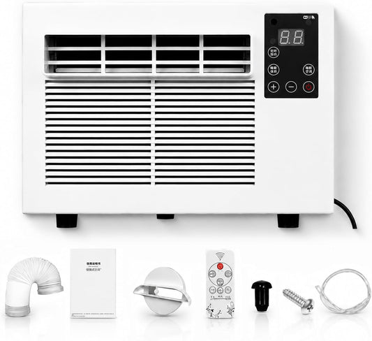  Climatiseur De Camping Portable, 1876 BTU AC, 280W Basse Puissance, Spot Cooler Silencieux Avec Télécommande, Mode Double Froid/Déshumidification, Minuterie 24H, Pour Tente 1-5㎡, RV, Plein Air