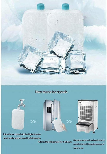 GENERIC Unité De Climatisation Pour La Maison, Ventilateur De Climatisation Frais Et Chaud à Double Usage Silencieux Ménage Ventilateur De Refroidissement à économie D'énergie Pour La Chambre à Coucher De Bu