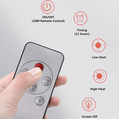  Climatiseur Murale Sans Gain | Climatiseur Portable - Climatisation Et Chauffage Avec Télécommande Minuteur 24 Heures Pour Chambre Appartement Salon Camping Salle De Bain Voiture Maison