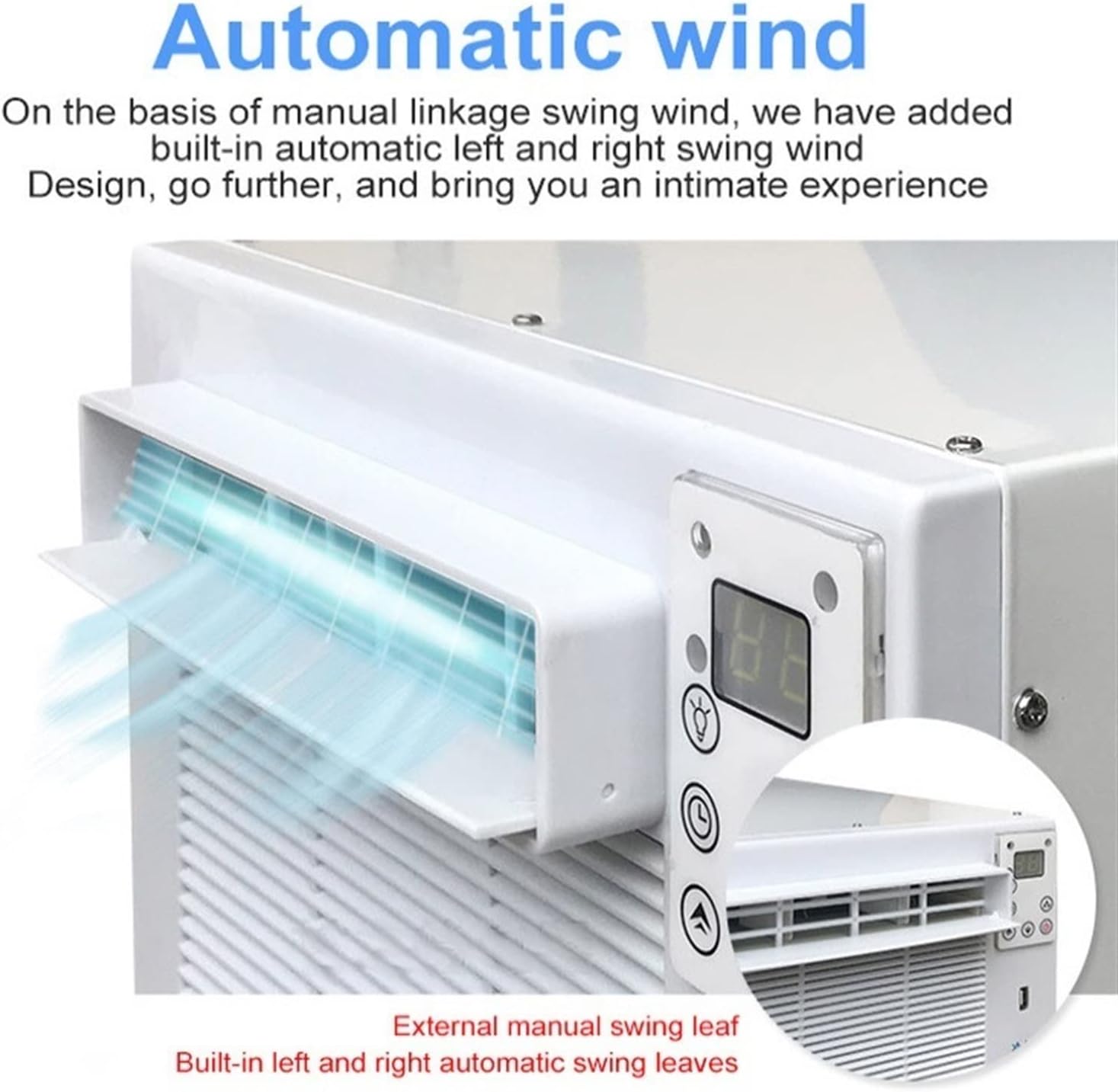  DieffematicKTY Climatiseur Mobile Household Desktop Air Conditioner Mobile Air Conditioner Mosquito Net Mini Air Conditioner Fan Refrigeration