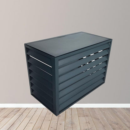 GENERIC Housse De Protection Pour Climatiseur – Protection En Aluminium Pour Unités Extérieures Mini Split AC Couvre Radiateur Pour Systèmes De Climatisation Résistant Aux Intempéries Et